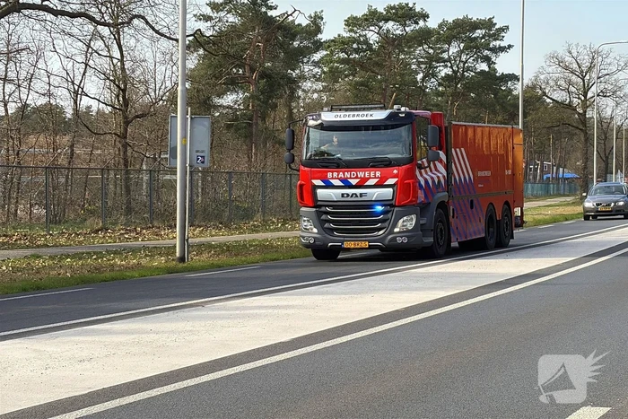 Brandweer groots opgeschaald bij heidebrand op defensie oefenterrein