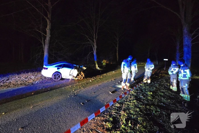 Ravage en gewonden na crash