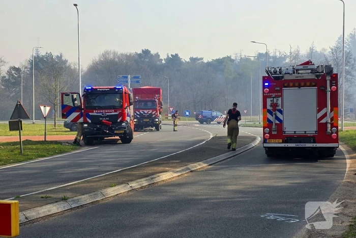 NL-alert voor brand in heidegebied
