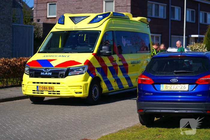 Ongeval tussen auto en scootmobiel