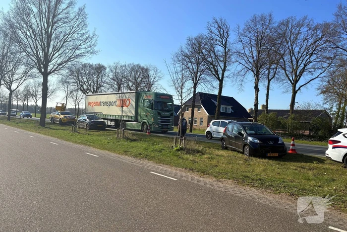 Drie voertuigen betrokken bij ongeval