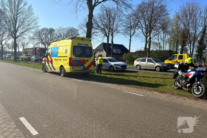 Drie voertuigen betrokken bij ongeval