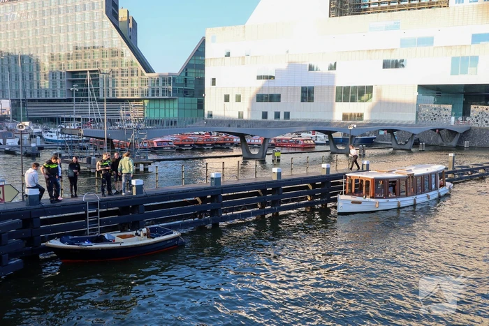 Aanvaring tussen twee kleine boten