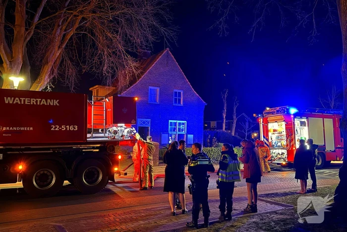 Kat vermist bij woningbrand
