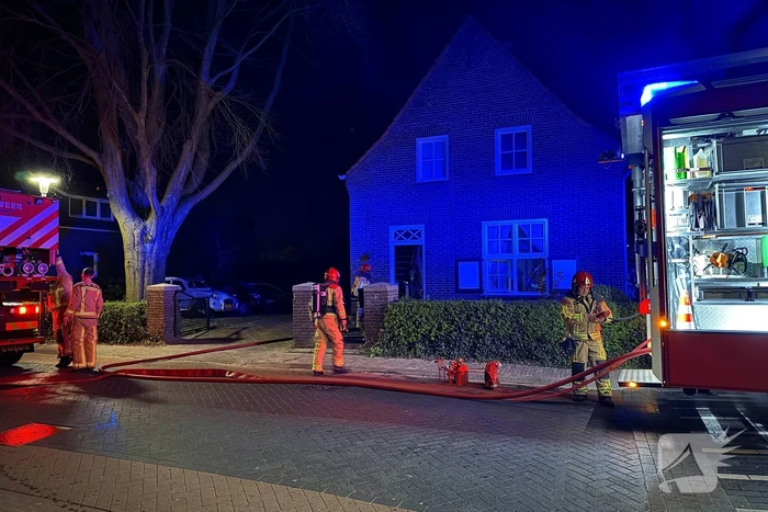 Kat vermist bij woningbrand