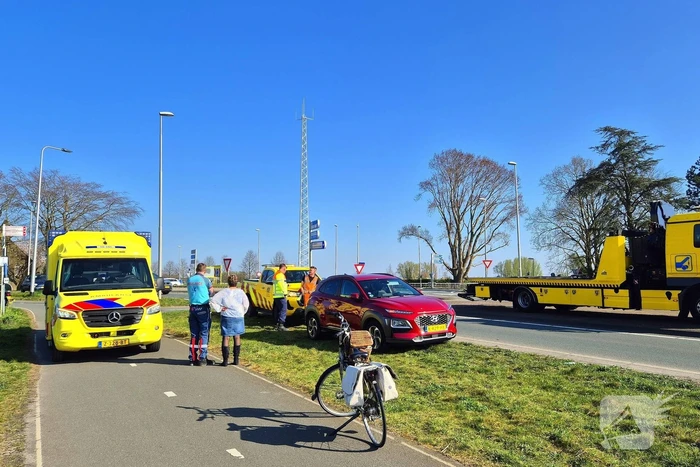 Fietser aangereden door automobilist