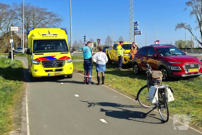 Fietser aangereden door automobilist