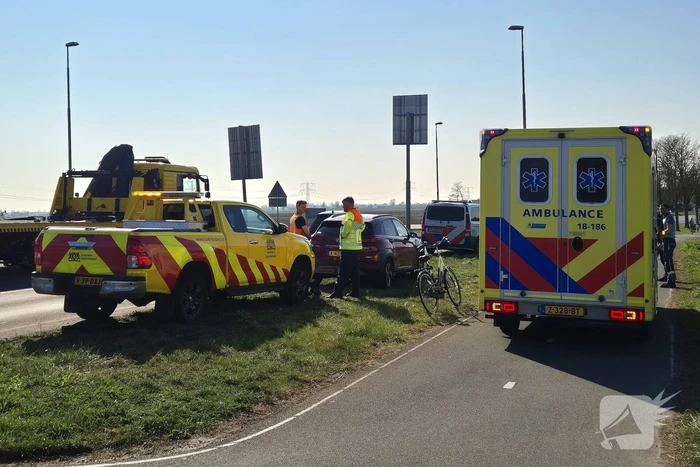 Fietser aangereden door automobilist