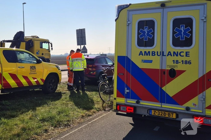 Fietser aangereden door automobilist