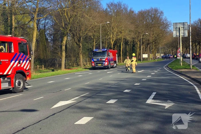 Uitslaande brand in bijgebouw