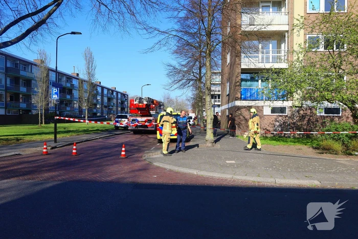 Flat ontruimd vanwege brand