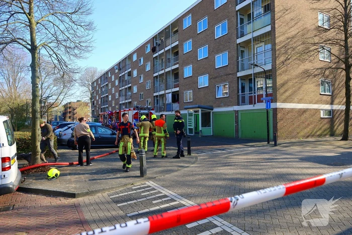 Flat ontruimd vanwege brand