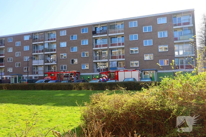 Flat ontruimd vanwege brand