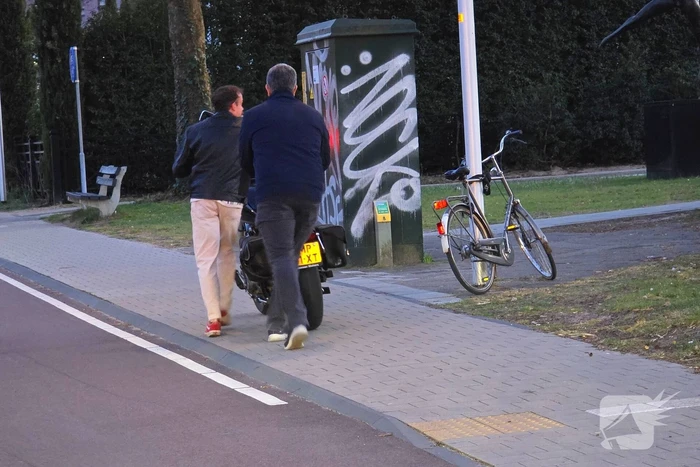 Aanrijding bij verkeerslichten kruising