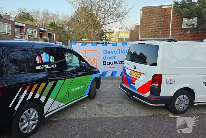Grote inzet van politieagenten en politiehelikopter boj inbraakmelding