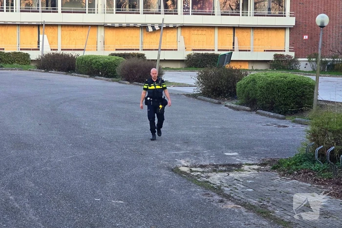 Grote inzet van politieagenten en politiehelikopter boj inbraakmelding