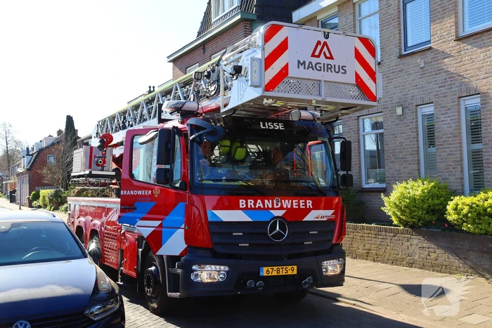 Huisdier in de problemen: brandweer komt in actie