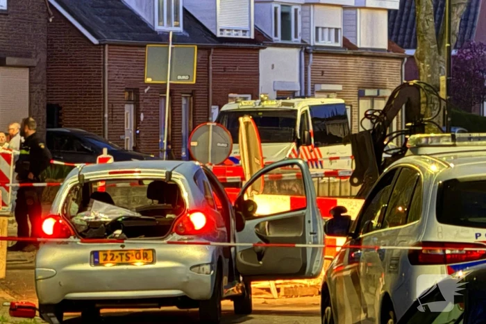 Verdachten vluchten na schietpartij; politie doet aanhoudingsvuur