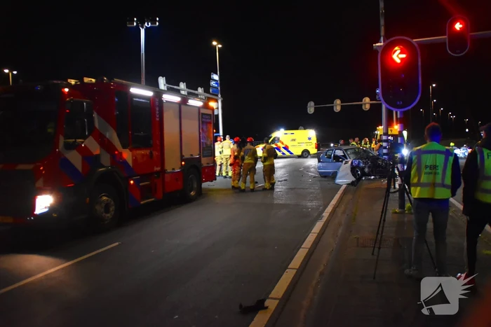 Enorme ravage en meerdere gewonden bij ongeval