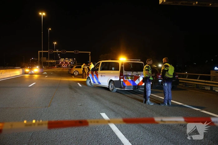 Persoon springt van viaduct bij ruzie na botsing