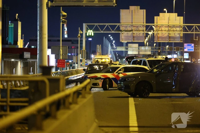 Persoon springt van viaduct bij ruzie na botsing