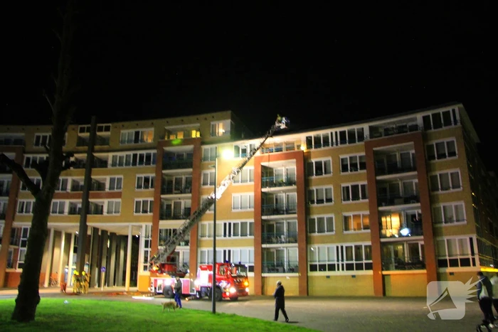 Brand bij ouderencomplex zorgt voor opschaling