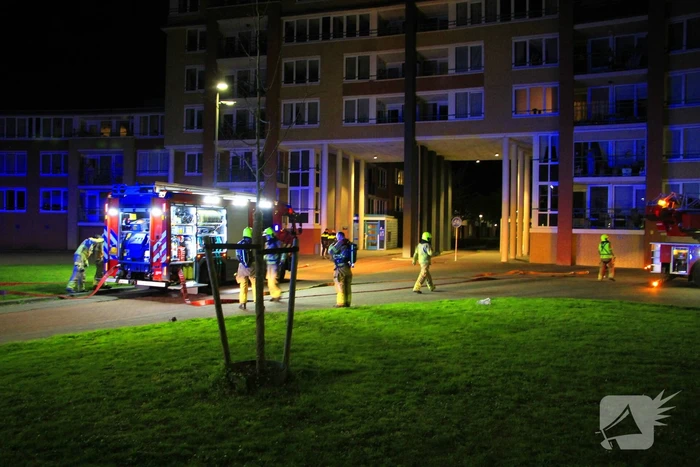 Brand bij ouderencomplex zorgt voor opschaling