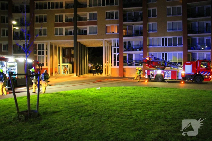 Brand bij ouderencomplex zorgt voor opschaling