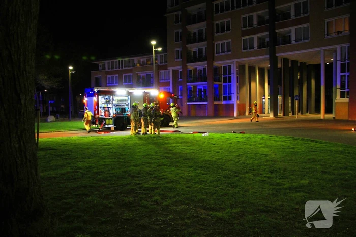Brand bij ouderencomplex zorgt voor opschaling