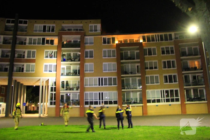 Brand bij ouderencomplex zorgt voor opschaling