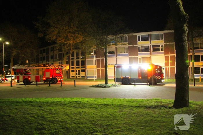 Brand bij ouderencomplex zorgt voor opschaling