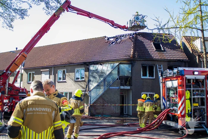 Dode aangetroffen bij woningbrand