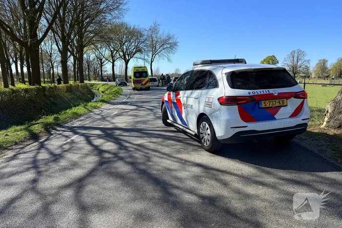 Ongeval tussen motorrijder en automobilist