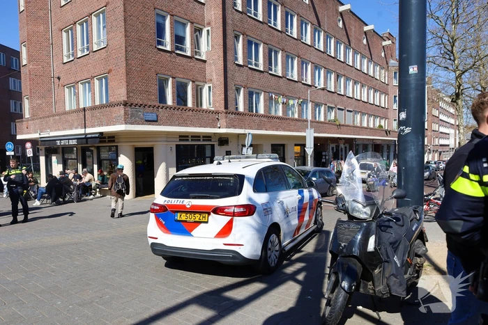 Veel politie aanwezig bij mogelijke steekincident