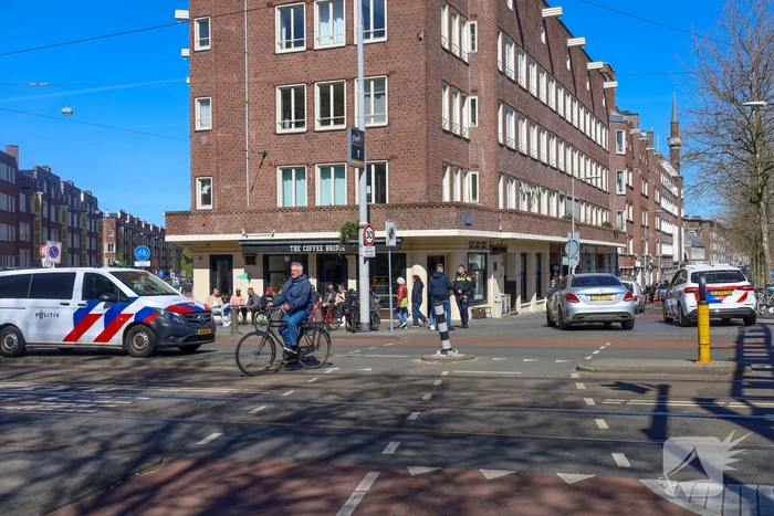 Veel politie aanwezig bij mogelijke steekincident