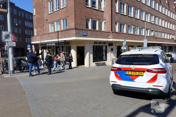 Veel politie aanwezig bij mogelijke steekincident