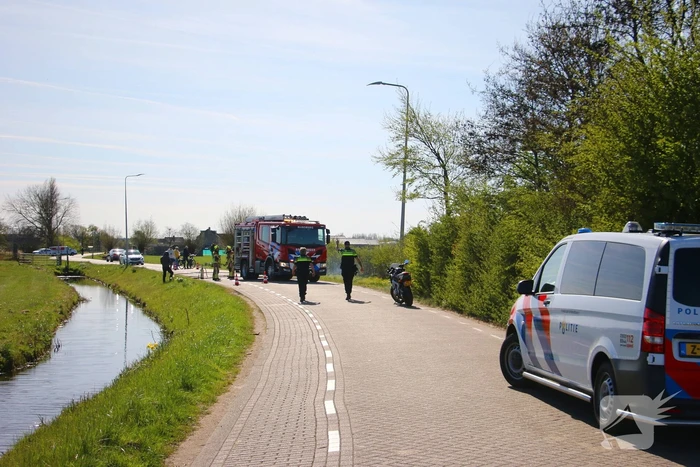 Oldtimer beschadigd door brand