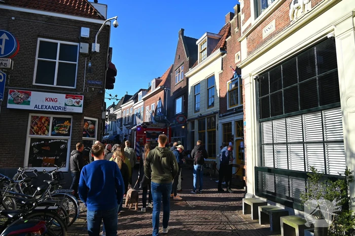 Restaurant ontruimd wegens brand bovenwoning