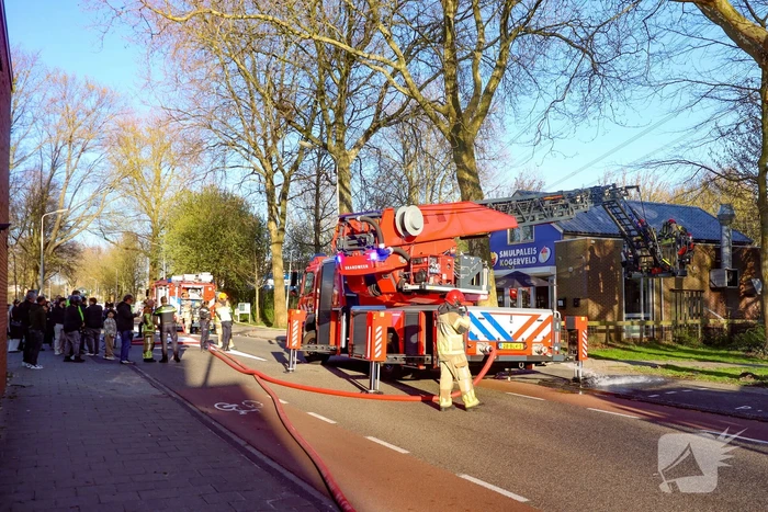 Snelle blussing voorkomt verdere schade aan snackbar