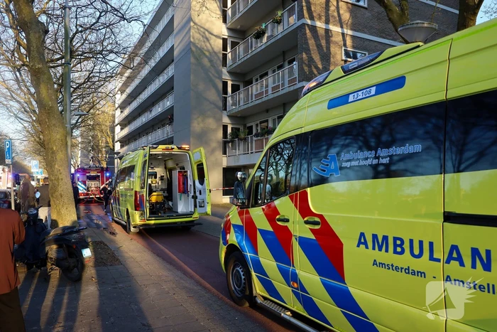 Slachtoffer bij brand in flatwoning