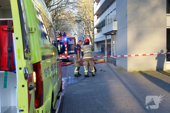 Slachtoffer bij brand in flatwoning