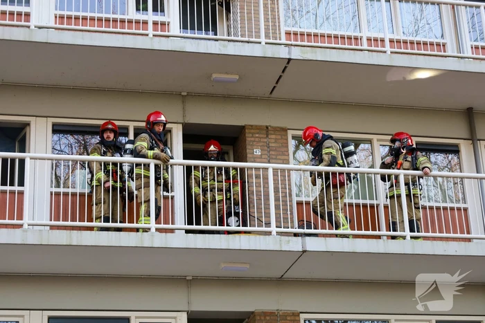 Slachtoffer bij brand in flatwoning