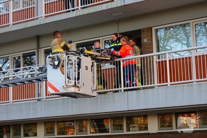 Slachtoffer bij brand in flatwoning
