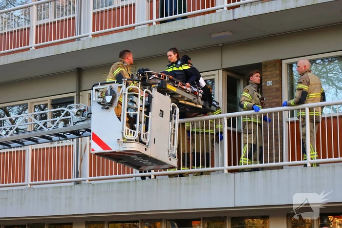 Slachtoffer bij brand in flatwoning