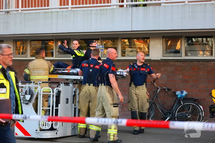 Slachtoffer bij brand in flatwoning