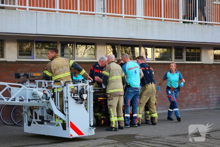 Slachtoffer bij brand in flatwoning