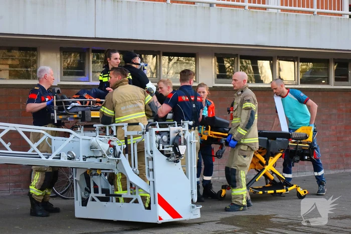 Slachtoffer bij brand in flatwoning