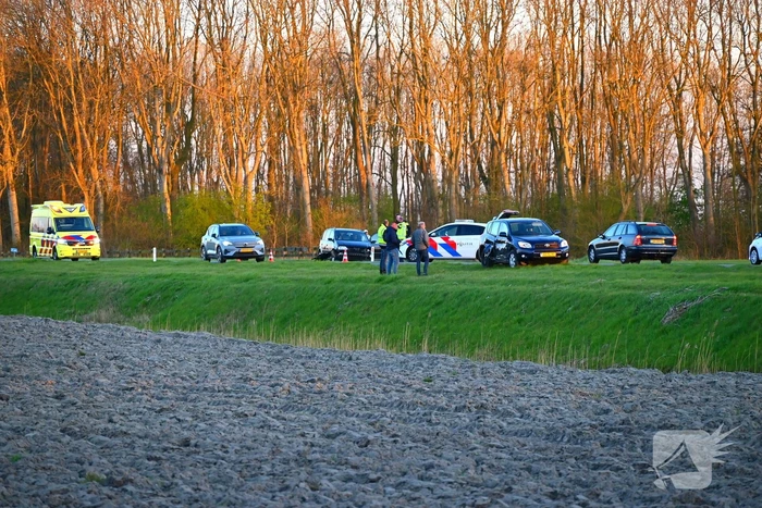 Twee voertuigen betrokken bij aanrijding