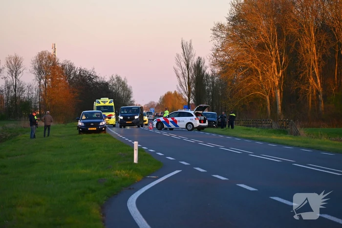 Twee voertuigen betrokken bij aanrijding