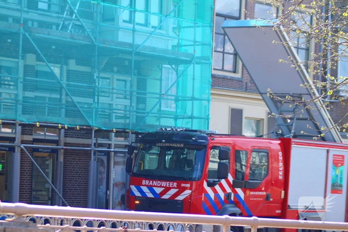 Veel rookontwikkeling door woningbrand
